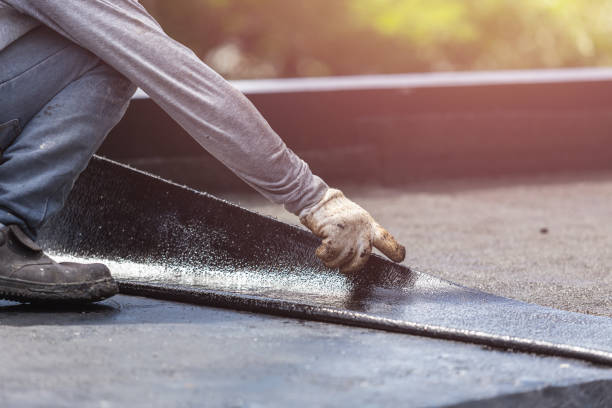 Waterproofing specialist at work in York, York, NY